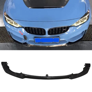 Lèvre de pare-chocs avant en fibre de carbone style CS pour BMW F80 M3 F82 F83 M4 - Product Image 1