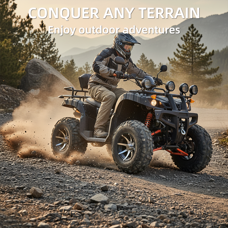 Heavy Duty 976cc 4WD ATV 336kg