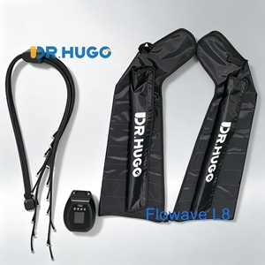 DR.HUGO Flowave L8, bottes de massage par compression d'air pour les jambes, pour les athlètes, récupération musculaire, circulation et relaxation - Product Image 1