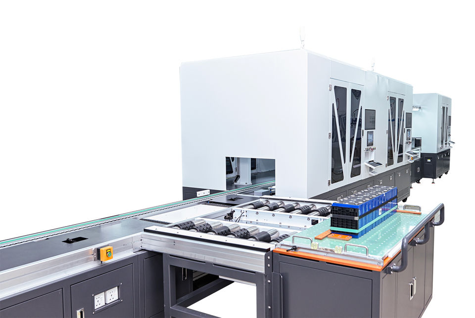 Styler OEM Assembly Line Cylindrical Battery Pack Assembly Line EV ...