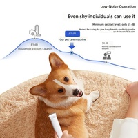 Tondeuse Électrique Multifonctionnelle Tout-en-un pour Chiens et Chats en ABS – Peigne Anti-Peluche et Sèche-Poils – Vente en Gros Transfrontalière