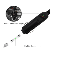 DC24-12V Herstellerlieferung Amerikanischer Zigarettenanzünder-Stecker auf DC5.5 * 2.1 Auto-Ladekabel Zigarettenanzünder