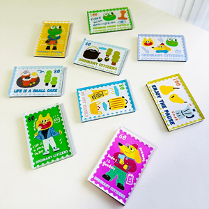 JZ <strong>Custom</strong> Logo Epoxy Acrylic <strong>Fridge</strong> <strong>Magnet</strong> Promotional Gift Cute Cartoon Anime Printed <strong>Magnet</strong> Acrylic For <strong>Fridge</strong> - Product Image 3