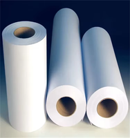 Rouleau de papier blanc pour traceur de l'industrie du vêtement, pour la découpe et l'impression de patrons