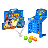 Jeu de tir de bureau pour deux joueurs, amusant, avec quatre balles connectées, mini, portable, projection rebondissante