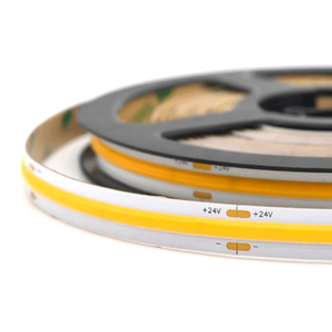 ไฟแถบ LED RGB ควบคุมด้วยเสียงเพลง DC 12V 24V COB 5 มม. RGBWW Streifen 220V 480LED สำหรับไฟบ้าน 4 มม. COB LED Strip - Product Image 2
