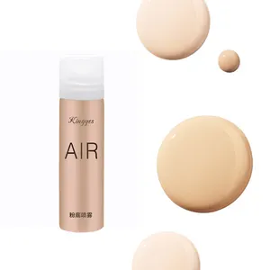 Semprotan Foundation Makeup Airbrush Selesai Tahan Air dan Matte Label Pribadi Kustom