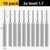 Machine de gravure RUIMENG, foret micro en acier tungstène allié pour ambre, perçage de circuits imprimés (PCB) 0,20-1,0 mm, fabriqué en Chine