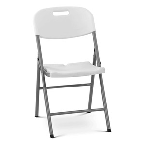 كرسي قابل للطي داخلي أو خارجي لحفلات الزفاف مع إطار معدني كرسي قابل للطي للحديقة - Product Image 2