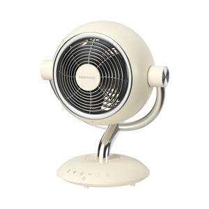 대우 레트로 공기 순환 팬 테이블형 조명 사운드 터치 스크린 컨트롤 사무실 침실 분위기 데스크탑 소형 팬 - Product Image 5