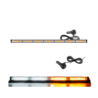 Barre lumineuse stroboscopique COB compacte - Lampe d'avertissement clignotante légère et portable