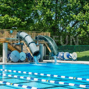 Bể Bơi Trượt Sợi Thủy Tinh Nhỏ Cho Sân Vườn Chơi Thể Thao Dưới Nước - Product Image 3