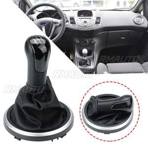 5/6 vitesses pommeau de levier de vitesse de voiture guêtre couvercle de botte manette de vitesse pour <span class=keywords><strong>Ford</strong></span> pour <span class=keywords><strong>Fiesta</strong></span> pour Fusion pour Transit Connect <span class=keywords><strong>2002</strong></span> + - Product Image 1