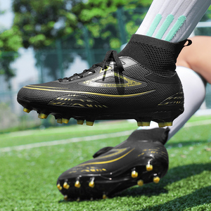 Chaussures <span class=keywords><strong>de</strong></span> football à haute protection <span class=keywords><strong>de</strong></span> la cheville avec stabilité renforcée pour terrain synthétique et gazon artificiel - Product Image 6