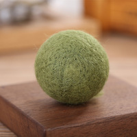 5cm Umweltfreundliche Wollfilzkugeln Runde DIY Kleine Anhänger Weihnachtsbaum-Dekoration Koreanischer Trend 10 Farben Sortiert Großhandel
