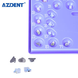 Staffa in ceramica di zaffiro monocristallino Mini MBT ortodontico dentale con tubo buccale - Product Image 2