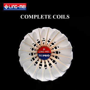 LING MEI 90PRO Volant de <span class=keywords><strong>badminton</strong></span> en plumes d'oie pour tournoi international Volant de <span class=keywords><strong>badminton</strong></span> de haute qualité de LING MEI - Product Image 4