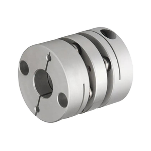 Acoplamientos de <span class=keywords><strong>Eje</strong></span> Flexible de Doble Diafragma de Alta Precisión y Cero Holgura, Fabricados en Aleación de Aluminio para Servomotores - Product Image 1