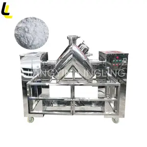 V Stainless Steel Food Chemical Rotary Powder Granules Shape Mixer Mixing Machine Dry Powder Blender