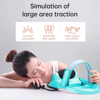 Masseur cervical électrique sans fil Dispositif de traction cervicale gonflable Soulagement de la douleur cervicale Fournitures de soins de guérison