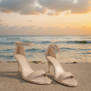 Elegante abito Casual <span class=keywords><strong>tacco</strong></span> sottile <span class=keywords><strong>sandali</strong></span> da donna cinturino <span class=keywords><strong>con</strong></span> fibbia sandalo <span class=keywords><strong>con</strong></span> <span class=keywords><strong>tacco</strong></span> da donna prezzo <span class=keywords><strong>basso</strong></span> di fabbrica Summer PU <span class=keywords><strong>Nude</strong></span> Top Level CN;GUA - Product Image 3