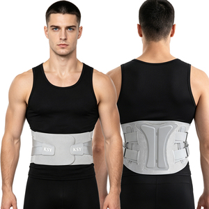 Corsetto Ortopedico di Supporto Lombare per Schiena e Colonna Vertebrale, per Uomini e Donne, con Fascia di Supporto per Vita e Addome, Imbottitura Lombare, Ideale per Palestra - Product Image 2