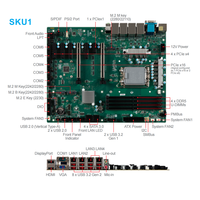 Carte mère haute performance pour processeur Intel de 14e/13e/12e génération Core I9/i7/i5/i3 Pentium Celeron R680E/Q670E DDR5, compatible MS-CF05 ATX