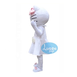 <strong>Hello</strong> Cat Mascot Cosplay Fancy <strong>Dress</strong> Outfit <strong>Kitty</strong> Adult Mascot Costume Animal Cat Party Event Mascot - Product Image 2