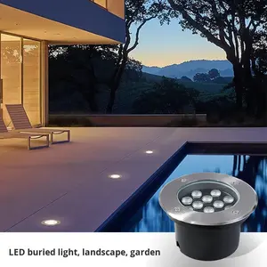 Lampe encastrée extérieure 12-24V 100-277V <span class=keywords><strong>Ip67</strong></span>, <span class=keywords><strong>spot</strong></span> encastré au sol, lampe souterraine, lampe LED encastrée au sol <span class=keywords><strong>GU10</strong></span> MR16 - Product Image 5