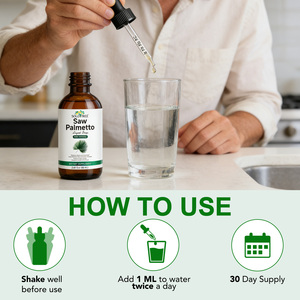 Натуральный экстракт пальмы сабаль SOLOTREE для поддержки здоровья простаты, жидкие капли сабаль для поддержания здоровья. - Product Image 6