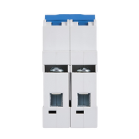 Disjoncteur miniature VOZWEI VB2-63 2P 2 pôles 1~63A AC400V AC 400V 6kV 690V 10kA 6kA pour système d'énergie solaire photovoltaïque