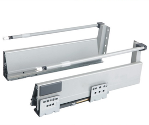 TK-W02 Thủy Lực Đôi Vuông Bar Hộp Kim Loại Ngăn Kéo Đường Ray Đầy Đủ Mở Rộng - Product Image 6