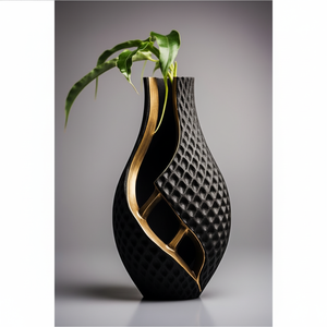 Florero de planta de oro y florero de diseño mejor para la decoración del hogar personalizado hecho a mano mejor decoración interior y diseño hecho a mano - Product Image 1