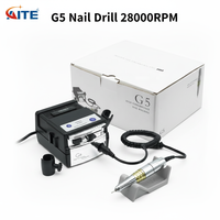 Machine à manucure 2027 AtURAWA G5, lampe à ongles de table, extracteur de poussière portable, perceuse à ongles