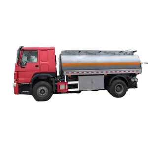 Sinotruk 4x2 HOWO xe tải chở nhiên liệu nhỏ 250HP Hướng dẫn sử dụng xe tải chở dầu 6000 lít