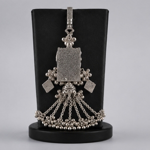 925 <b>Silver</b> Antique Juda Wrist Accessory Traditional Oxidized Ghungroo Hand Ornament Ethnic Jewelry for Women - Product Image 3