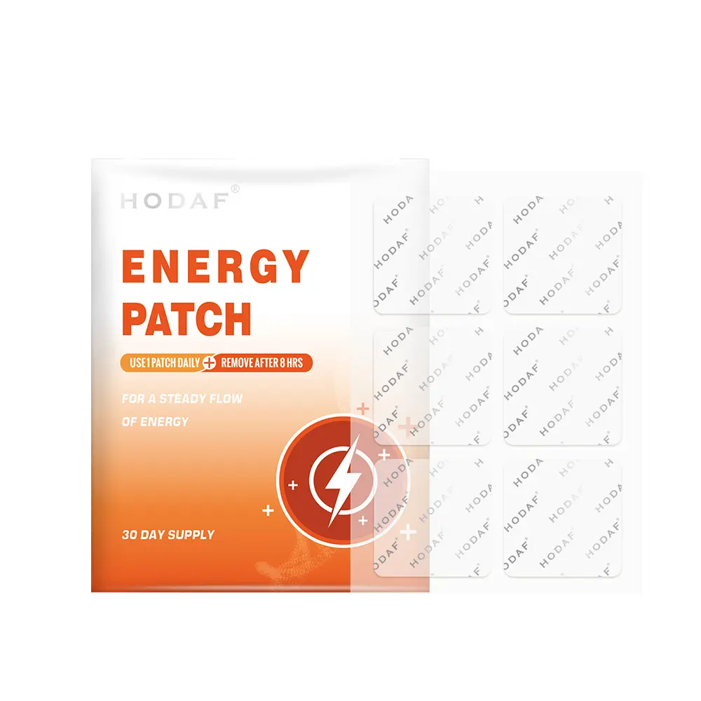 Patch vitaminé d'usine Hodaf Nutrition Patch vitaminé multivitaminé transdermique b12 Patch énergétique