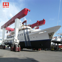 Lève-bateaux marin Weihua Heavy Duty 100-300T |   Palans hydrauliques certifiés CE pour chantier naval et marina