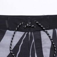 Shorts de plage en polyester personnalisés 2022 pour hommes, short de surf, maillot de bain, deux œillets avec poche arrière, shorts de bain