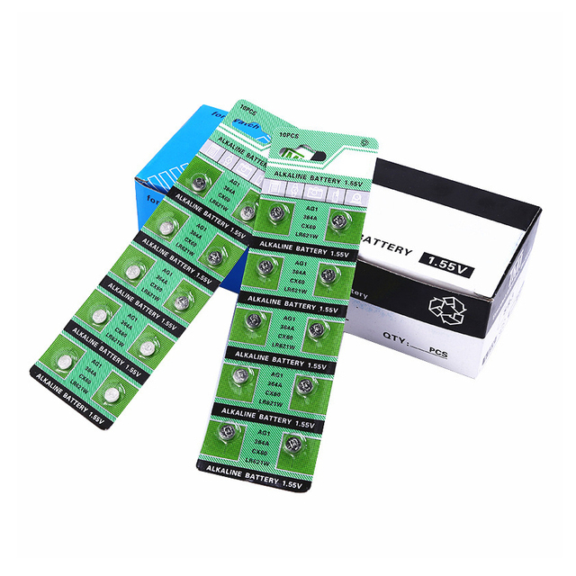 KENSTAR AG1 LR621 13mAh 1.5V Button Cell Battery for Consumer Electronics & Remote Control CE Certified Bulk Pack