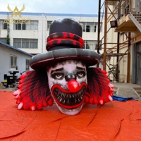 Tête de personnage de film gonflable pour Halloween, Homme gonflable moche pour exposition événementielle