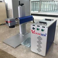 Marquage au laser CO2/fibre optique pour bijoux, plastique, stylo, métal, gravure et impression de logo couleur Raycus Max Ipg 20W/30W/50W/100W