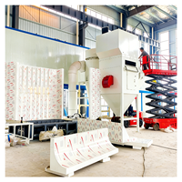 Ligne de pulvérisation automatique de poudre pour le processus de revêtement anticorrosion des composants de charpente en acier