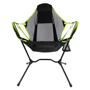 Патио кресло-качалка кресло, стул для кемпинга, поворотный шлюз из алюминиевого сплава стул лагерь легкий гамак лагерь стулья с подушкой подстаканник
