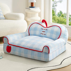 Hunden est Umwelt freundliches Plaid muster Baumwolle Füllen Sie Four Seasons Universal Abnehmbares wasch bares Princess-Bett Sofa Sleeping <span class=keywords><strong>Pet</strong></span> - Product Image 6