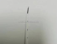 Cannule de radiofréquence (RF) jetable pour anesthésie et ponction vertébrale, aiguille de gestion de la douleur, traitement de la colonne vertébrale et des nerfs chez l'animal (vétérinaire)