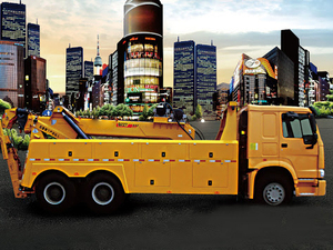New Diesel Good Performance Tow <b>Truck</b> China Brand Wrecker Euro 4 Emission for Sale - Product Image 2