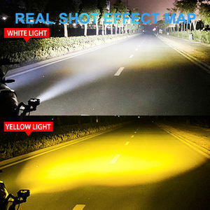 Lentille projecteur antibrouillard pour voiture 80w Super lumineux Sport lumière pour voiture 4x4 lumière LED moto pelle jeep voiture toit antibrouillard - Product Image 6