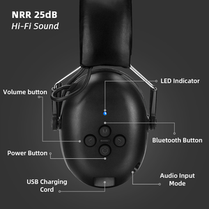 <span class=keywords><strong>Casque</strong></span> d'écoute Bluetooth antibruit industriel pour la construction routière - Product Image 5