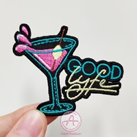 Support thermoscellé écologique appliqué à la main personnalisation Mbossd Laser Cut Border Broderie Patch